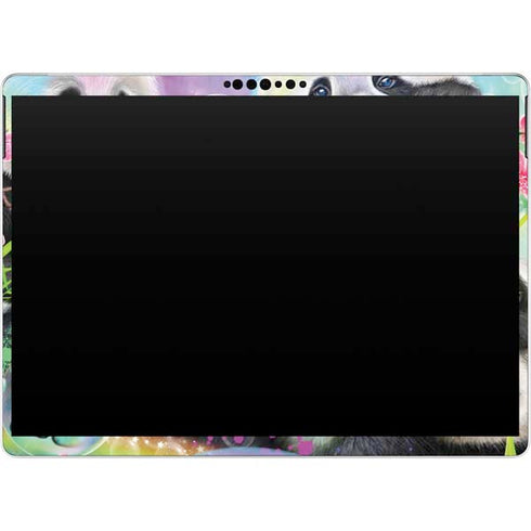 Rainbow Pandas with Butterflies by Sheena Pike Surface Pro 9 Skin