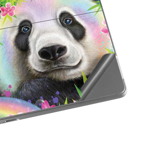 Rainbow Pandas with Butterflies by Sheena Pike Surface Pro 9 Skin