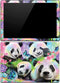 Rainbow Pandas with Butterflies by Sheena Pike Surface Pro (2017) Skin