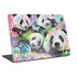 Rainbow Pandas with Butterflies by Sheena Pike Universal Laptop 15in (12.2 x 8.8in) Skin