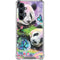 Rainbow Pandas with Butterflies by Sheena Pike Galaxy S23 FE Clear Case