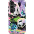 Rainbow Pandas with Butterflies by Sheena Pike Galaxy S24 Plus Impact Case