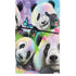 Rainbow Pandas with Butterflies by Sheena Pike PS5 Slim Digital Edition Console Skin