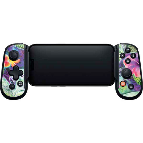 Rainbow Sea Turtles by Sheena Pike Backbone One for iPhone Game Controller Skin