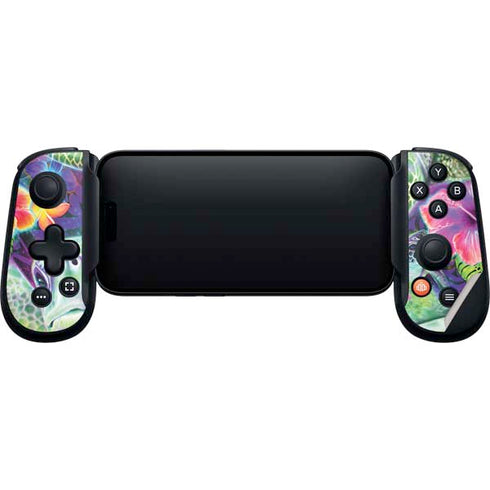 Rainbow Sea Turtles by Sheena Pike Backbone One for iPhone Game Controller Skin