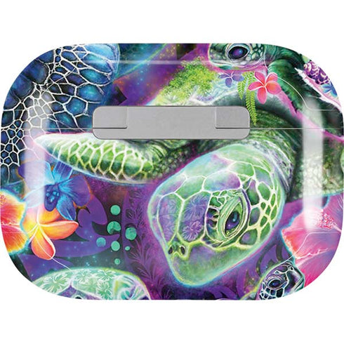 Rainbow Sea Turtles by Sheena Pike AirPods Pro 2nd Gen Skin