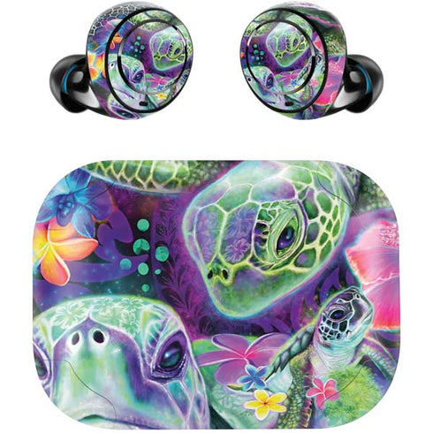 Rainbow Sea Turtles by Sheena Pike Amazon Echo Buds Skin