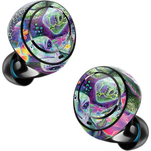 Rainbow Sea Turtles by Sheena Pike Amazon Echo Buds Skin