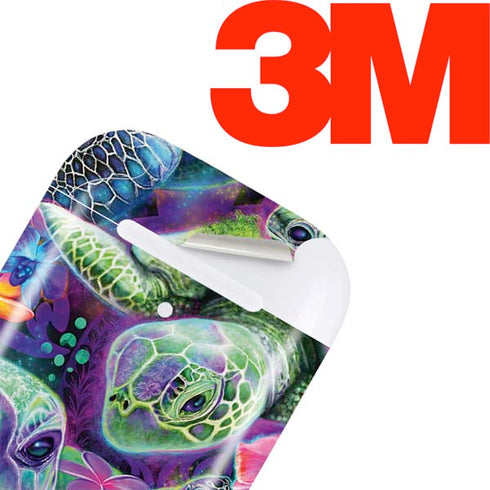 Rainbow Sea Turtles by Sheena Pike Apple AirPods Skin