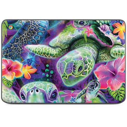 Rainbow Sea Turtles by Sheena Pike HP Chromebook Skin