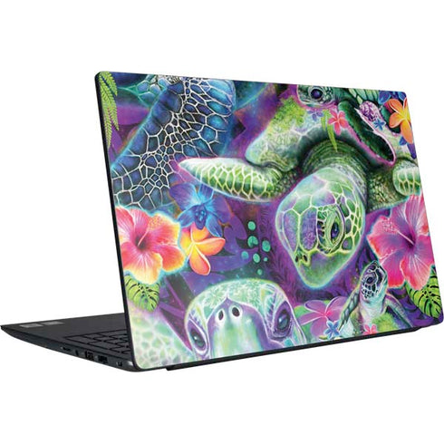 Rainbow Sea Turtles by Sheena Pike Dell Vostro Skin
