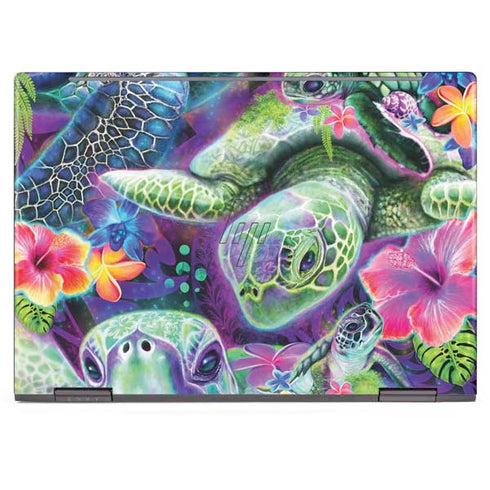 Rainbow Sea Turtles by Sheena Pike HP Envy Skin