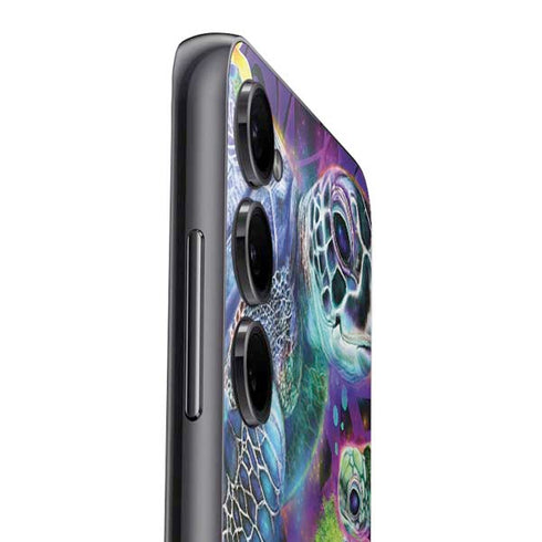 Rainbow Sea Turtles by Sheena Pike Galaxy A14 5G Skin