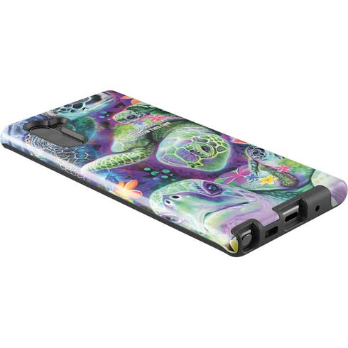 Rainbow Sea Turtles by Sheena Pike Galaxy Note 10 Pro Case
