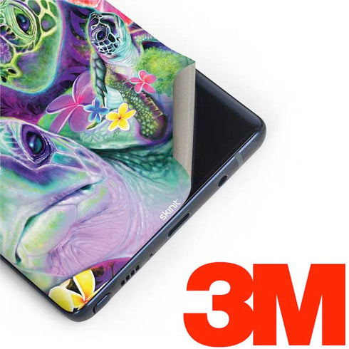 Rainbow Sea Turtles by Sheena Pike Galaxy Note 9 Skin