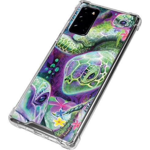 Rainbow Sea Turtles by Sheena Pike Galaxy Note20 5G Clear Case