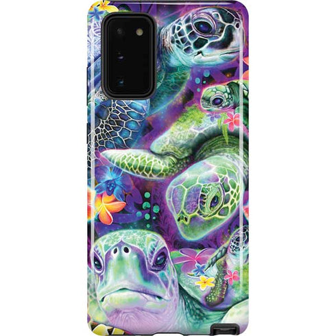 Rainbow Sea Turtles by Sheena Pike Galaxy Note20 5G Pro Case