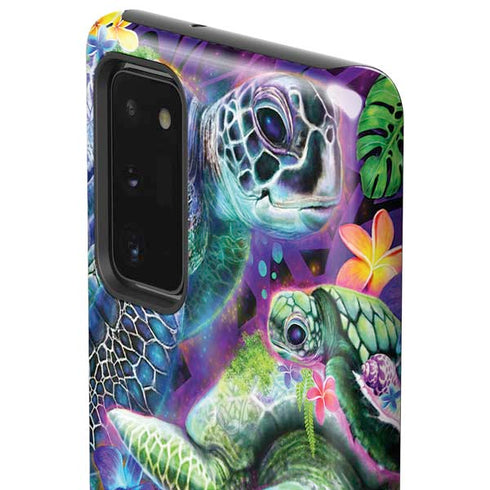 Rainbow Sea Turtles by Sheena Pike Galaxy Note20 5G Pro Case