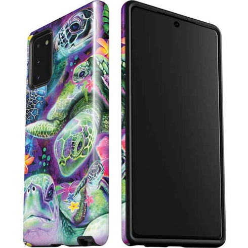 Rainbow Sea Turtles by Sheena Pike Galaxy Note20 5G Pro Case