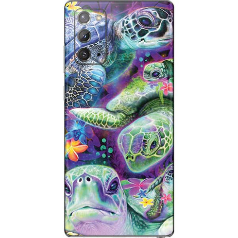Rainbow Sea Turtles by Sheena Pike Galaxy Note20 5G Skin