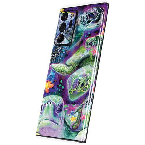 Rainbow Sea Turtles by Sheena Pike Galaxy Note20 Ultra 5G Skin
