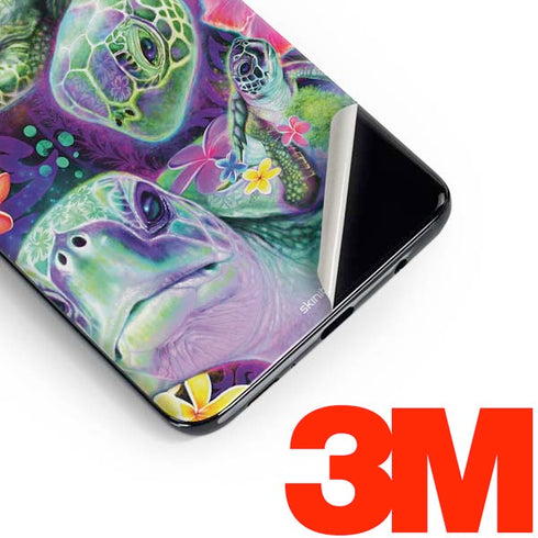 Rainbow Sea Turtles by Sheena Pike Galaxy S10 Plus Skin