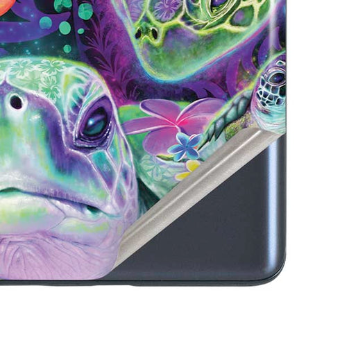 Rainbow Sea Turtles by Sheena Pike Galaxy S20 Fan Edition Skin