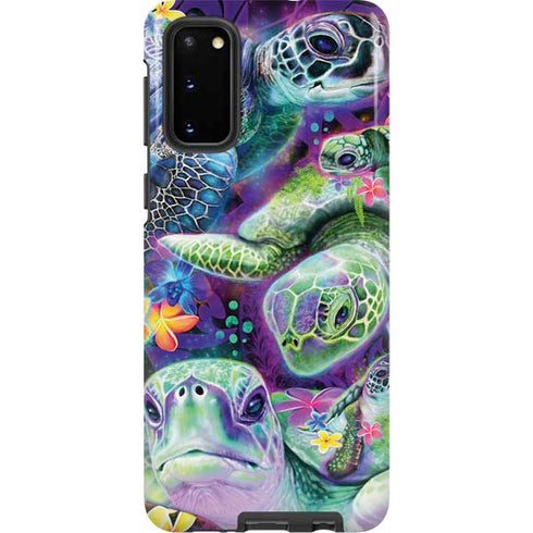 Rainbow Sea Turtles by Sheena Pike Galaxy S20 Pro Case