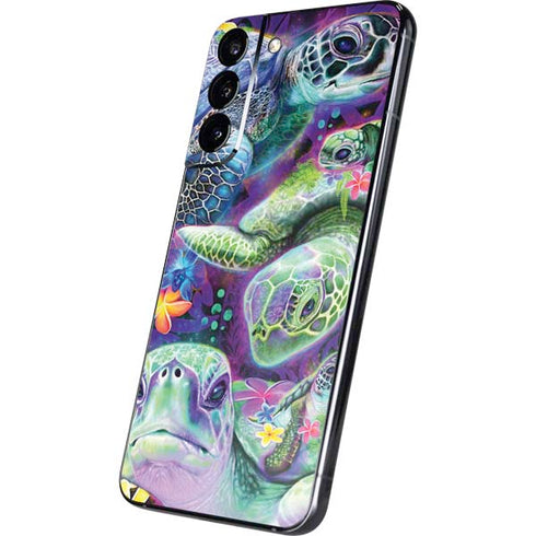 Rainbow Sea Turtles by Sheena Pike Galaxy S22 Plus Skin