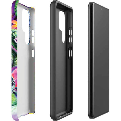 Rainbow Sea Turtles by Sheena Pike Galaxy S22 Ultra Pro Case