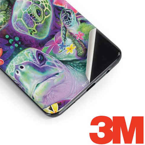 Rainbow Sea Turtles by Sheena Pike Galaxy S9 Plus Skin