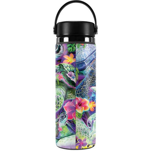 Rainbow Sea Turtles by Sheena Pike Hydro Flask 20oz Wide Mouth Skin