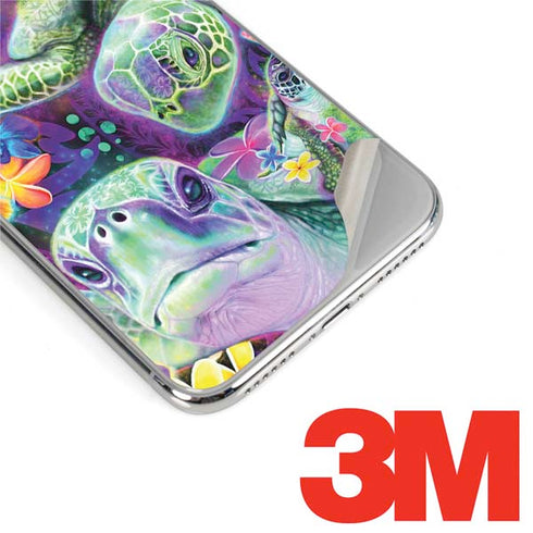 Rainbow Sea Turtles by Sheena Pike iPhone 11 Pro Skin