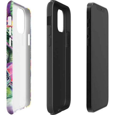 Rainbow Sea Turtles by Sheena Pike iPhone 12 Pro Impact Case
