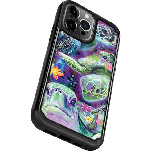 Rainbow Sea Turtles by Sheena Pike iPhone 13 Pro Cargo Case