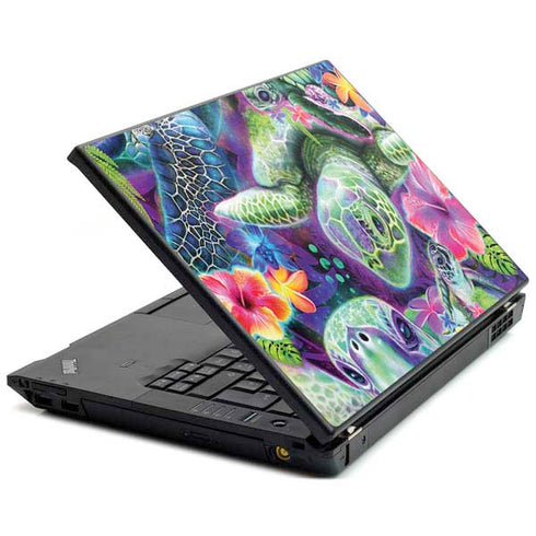 Rainbow Sea Turtles by Sheena Pike Lenovo T420 Skin