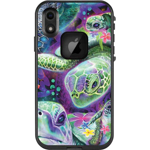 Rainbow Sea Turtles by Sheena Pike LifeProof Fre iPhone Skin