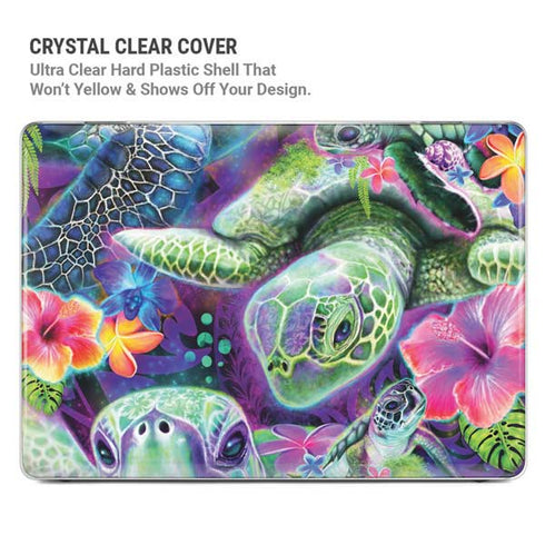 Rainbow Sea Turtles by Sheena Pike MacBook Pro 15in (2016-19) Case plus Skin