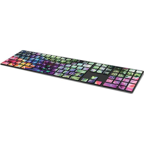 Rainbow Sea Turtles by Sheena Pike Magic Keyboard with Numeric Keypad Skin