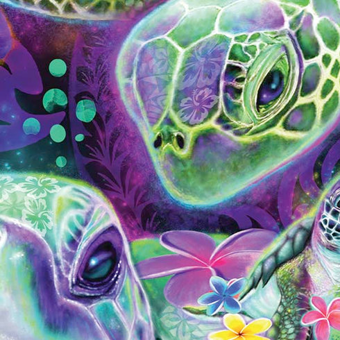 Rainbow Sea Turtles by Sheena Pike Moto E5 Play Skin