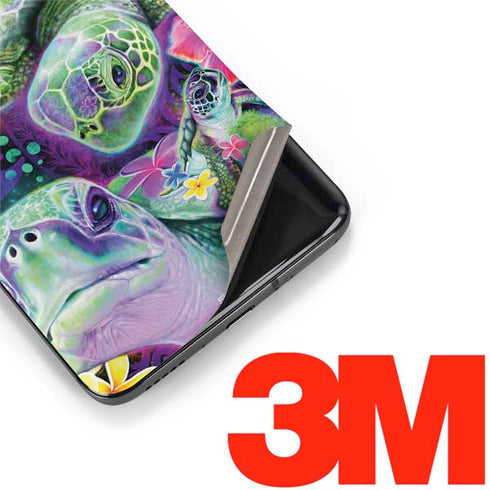 Rainbow Sea Turtles by Sheena Pike OnePlus 7 Pro Skin