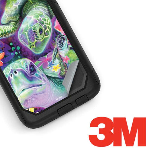 Rainbow Sea Turtles by Sheena Pike Otterbox Commuter Galaxy Skin