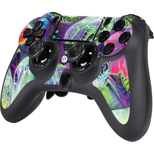 Rainbow Sea Turtles by Sheena Pike PS4/PC SCUF Impact Controller Skin