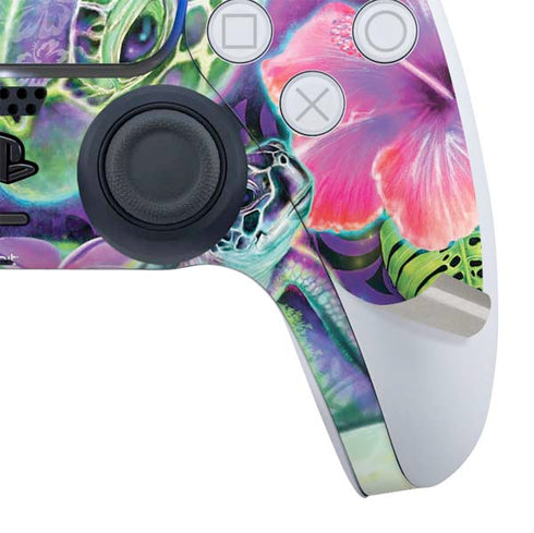 Rainbow Sea Turtles by Sheena Pike PS5 Controller Skin