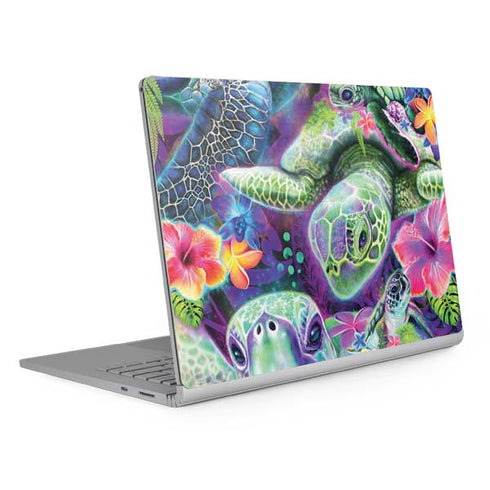Rainbow Sea Turtles by Sheena Pike Surface Book 2 15in Skin