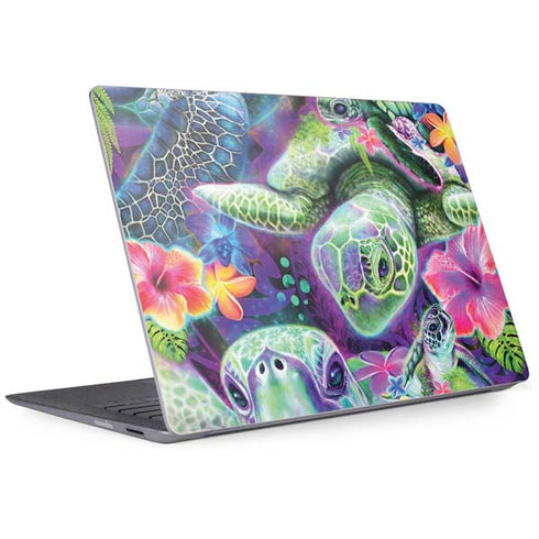 Rainbow Sea Turtles by Sheena Pike Surface Laptop 2 Skin
