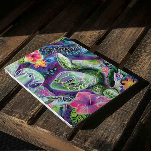 Rainbow Sea Turtles by Sheena Pike Surface Laptop 2 Skin