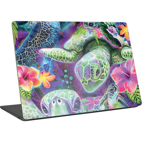 Rainbow Sea Turtles by Sheena Pike Surface Laptop 4 15in Skin