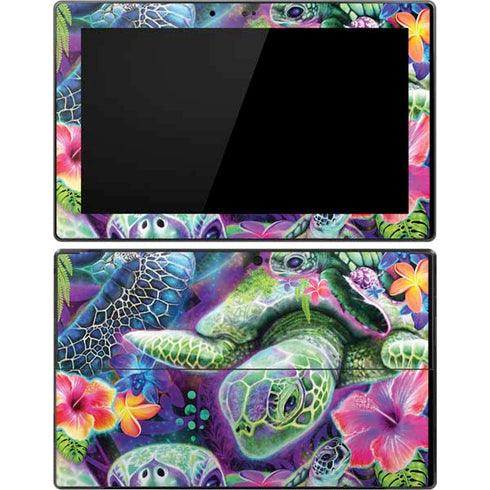 Rainbow Sea Turtles by Sheena Pike Surface Pro Tablet Skin