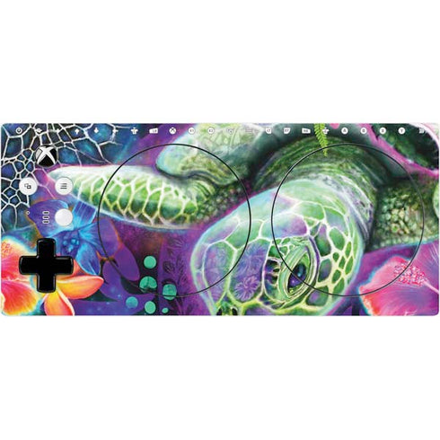 Rainbow Sea Turtles by Sheena Pike Xbox Adaptive Controller Skin